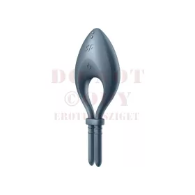   Satisfyer Bullseye tölthető vibrációs péniszgyűrű - sötétkék