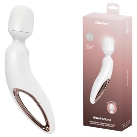 Satisfyer Wand-erland - fehér masszírozó vibrátor Satisfyer Wand-erland - fehér masszírozó vibrátor