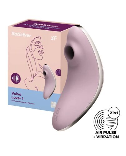 Akkus vízálló csiklóizgató vibrátor - Satisfyer Vulva Lover 1