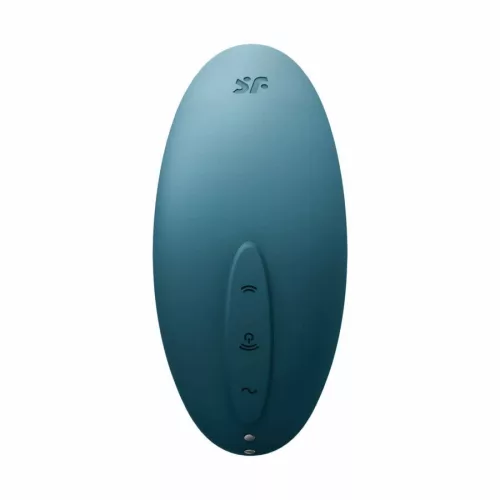 Akkus vízálló csiklóizgató vibrátor - Satisfyer Vulva Lover 2 kék