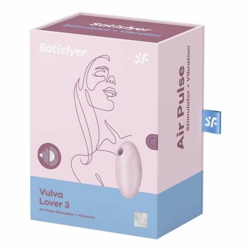 Akkus vízálló csiklóizgató vibrátor - Satisfyer Vulva Lover 3