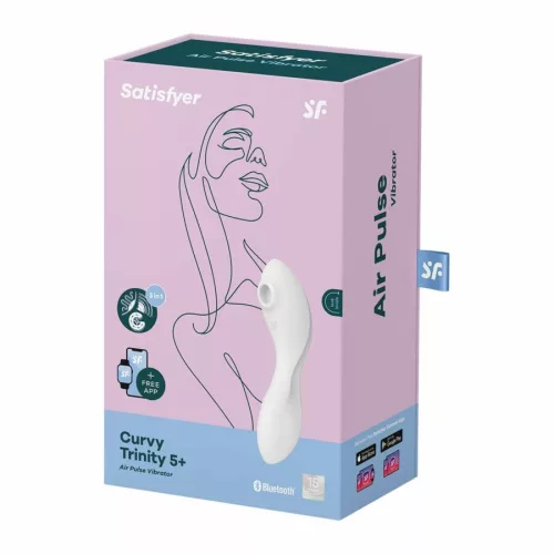 Satisfyer Curvy Trinity 5+ akkus dupla vibrátor