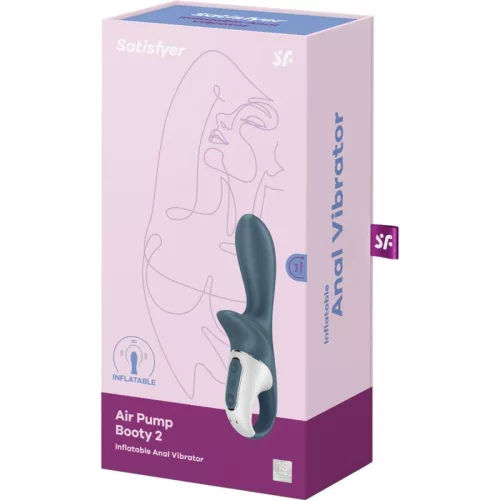Satisfyer Air Pump Booty 2 pumpálható análvibrátor 