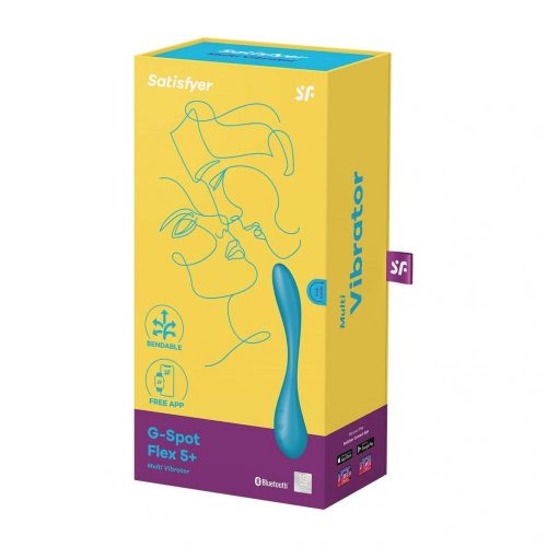 Satisfyer G-pont Flex 5 +vibrátor - petrol