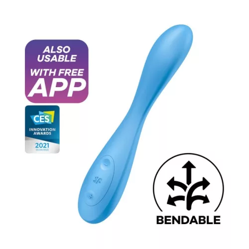 Satisfyer G-pont Flex 4 vibrátor - türkiz