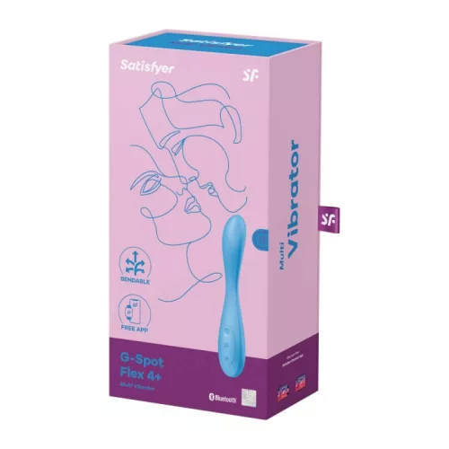 Satisfyer G-pont Flex 4 vibrátor - türkiz