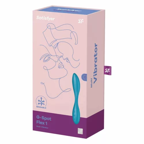 Satisfyer G-pont Flex 1 vibrátor - petrol