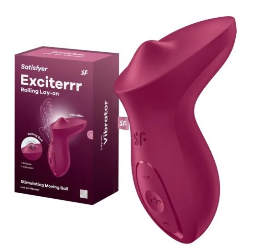 Satisfyer Exciterrr forgó gyöngyös csiklóizgató vibrátor 