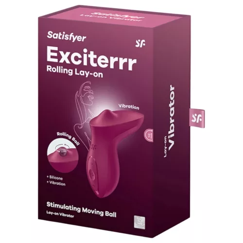 Satisfyer Exciterrr forgó gyöngyös csiklóizgató vibrátor 