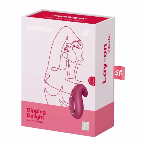 Satisfyer Dipping Delight tölthető csiklóvibrátor