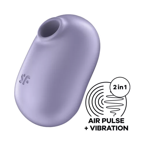 Satisfyer Pro 2 Go 2 léghullámos csiklóizgató vibrátor - lila