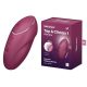 Satisfyer Tap& Climax koppintó csiklóizgató vibrátor - lila