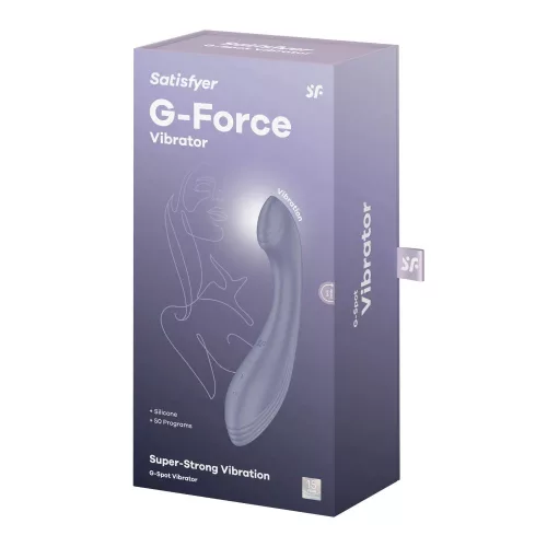 Satisfyer G-Force akkus G-pont vibrátor - lila