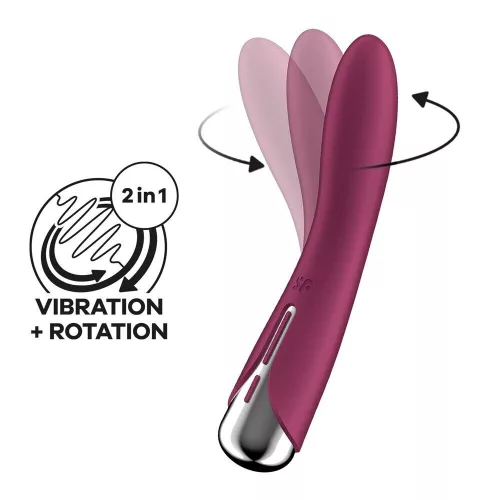 Satisfyer Spinning Vibe 1 forgó vibrátor - lila