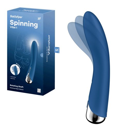 Satisfyer Spinning Vibe 1 forgó vibrátor - kék