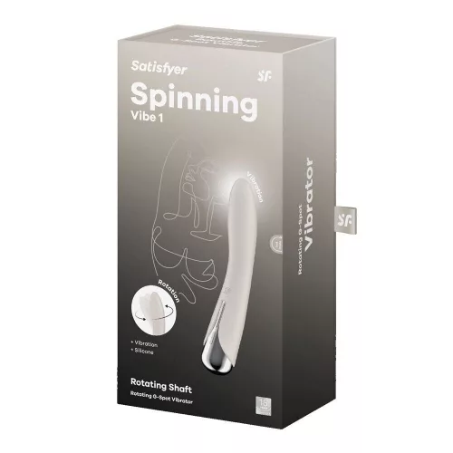 Satisfyer Spinning Vibe 1 forgó vibrátor - beige