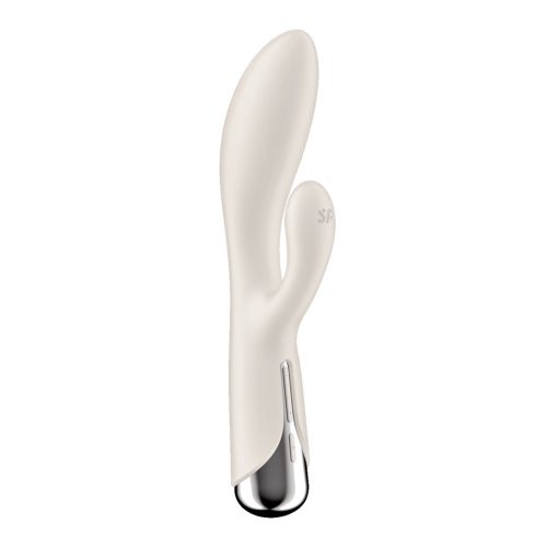 Satisfyer Spinning Rabbit 1 forgó csiklókaros vibrátor - beige