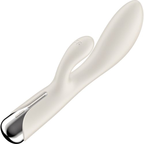 Satisfyer Spinning Rabbit 1 forgó csiklókaros vibrátor - beige