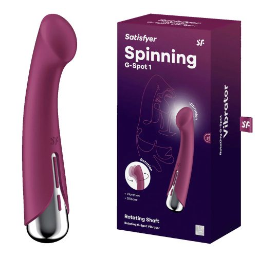 Satisfyer Spinning G- spot 1 vibrátor forgó fejjel