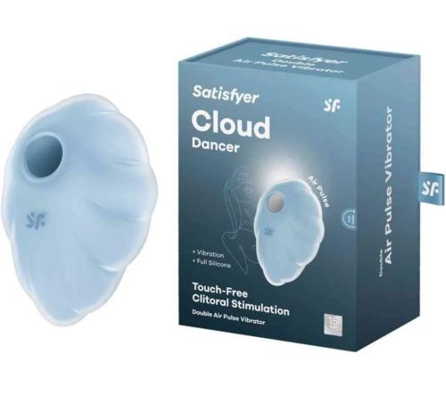 Satisfyer Cloud Dancer akkus léghullámos csiklóizgató - pink