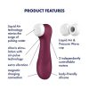 Satisfyer PRO 2 Gen 3 tölthető csiklószívó - bíborvörös
