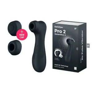 Satisfyer PRO 2 Gen 3 tölthető csiklószívó - fekete