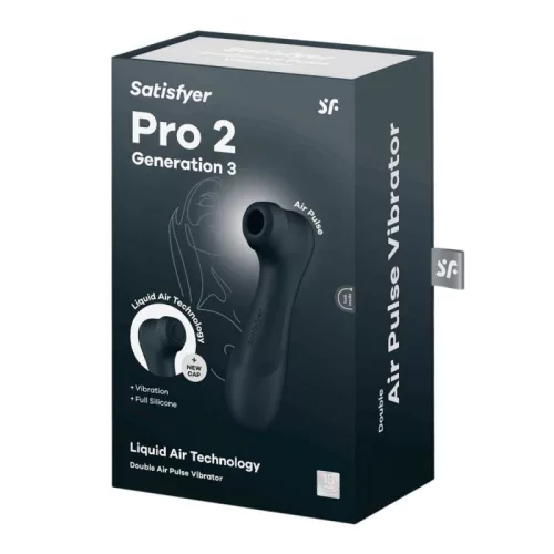 Satisfyer PRO 2 Gen 3 tölthető csiklószívó - fekete
