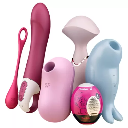 Satisfyer Yoni Power I. gésagolyó szett -  fekete