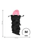 Satisfyer Treasure Bag - diszkrét fekete tároló táska - közepes 