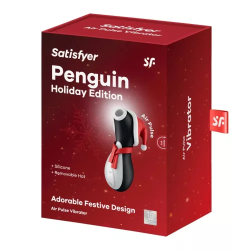 Satisfyer Pro Penguin léghullámos csiklóizgató - Limitált Karácsonyi kiadás