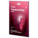 Satisfyer Treasure Bag M - diszkrét pink  tároló táska - közepes 