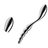 Satisfyer Star Force 1 - ezüst gömbös acéldildó