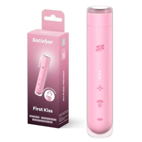 Satisfyer First Kiss léghullámos csiklóizgató