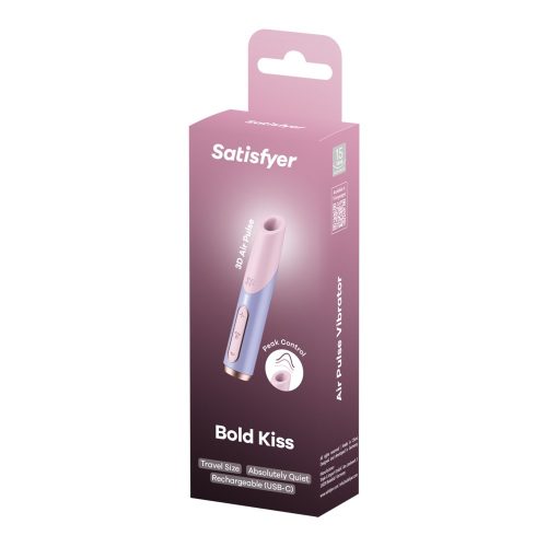 Satisfyer Bold Kiss léghullámos csiklóizgató