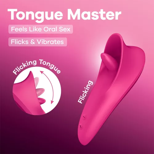 Satisfyer Tongue Master - nyelves csiklóvibrátor
