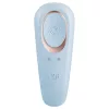 Satisfyer Double Classic - kék párvibrátor