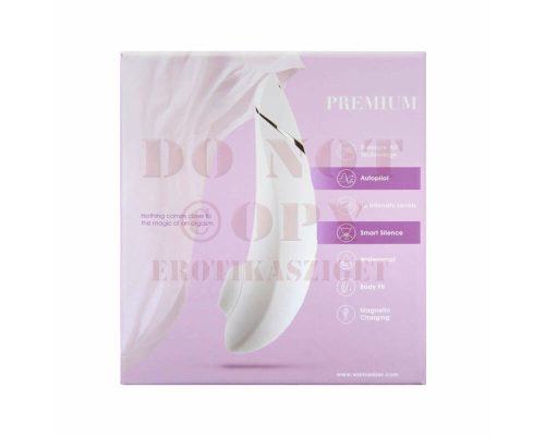 Womanizer  csiklóizgató vibrátor - fehér