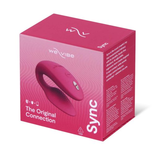 We-vibe Sync - hajlítható szilikon pink párvibrátor 