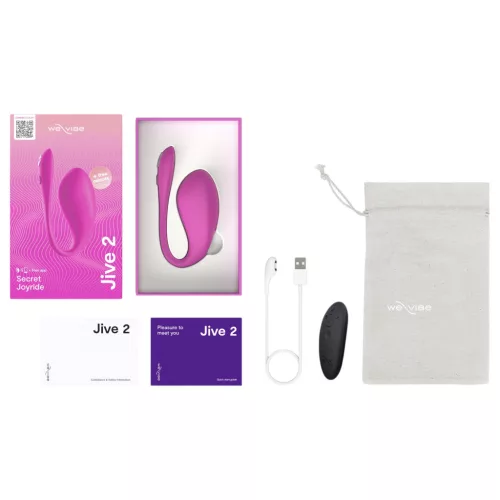 We-Vibe Jive 2 - akkus, okos pink vibrotojás