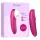 Womanizer Pro - pink léghullámos csiklóizgató