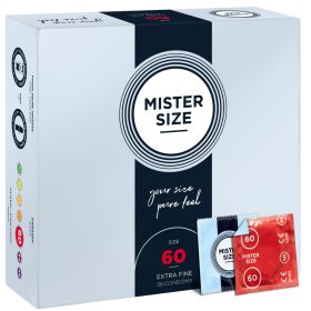 MISTER SIZE óvszer - 60mm ( 1db) MISTER SIZE óvszer - 60mm ( 1db)