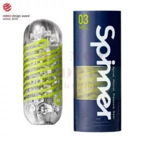 Tenga Spinner Schell maszturbátor - többször használatos