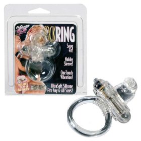 Nyuszis vibrációs péniszgyűrű - áttetsző