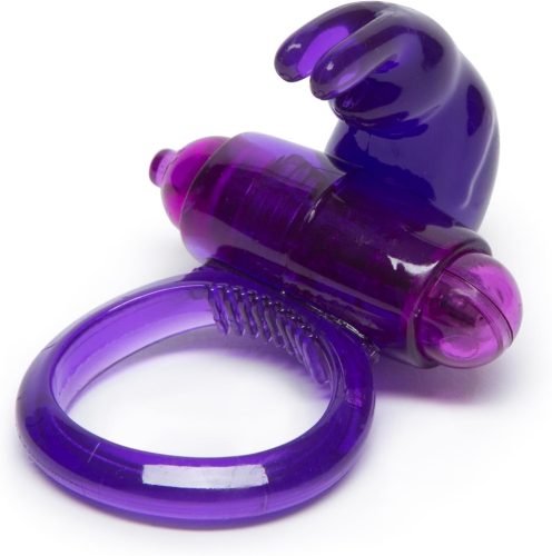 Nyuszis vibrációs péniszgyűrű - lila
