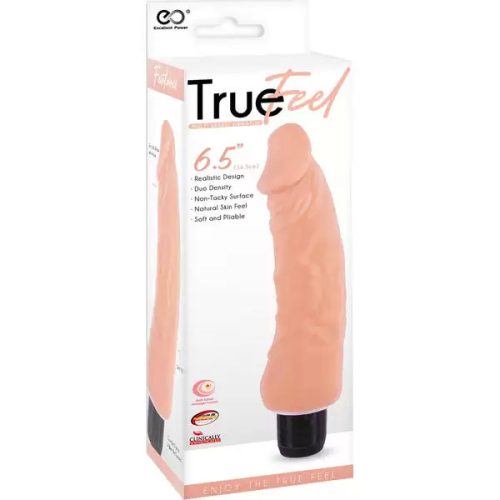 True feel valósághű vibrátor - 16 cm