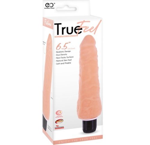 True feel valósághű vibrátor - 16 cm