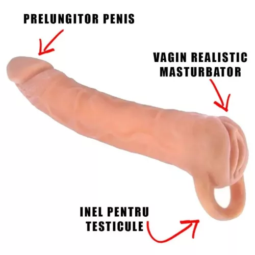 Extendor péniszhosszabbító és maszurbátor egyben - 21 cm