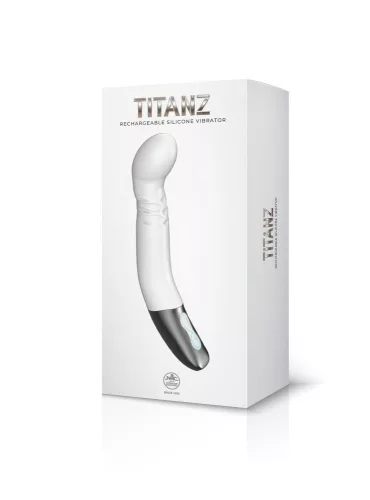 Titanz akkus forgófejes G-pont vibrátor - lila