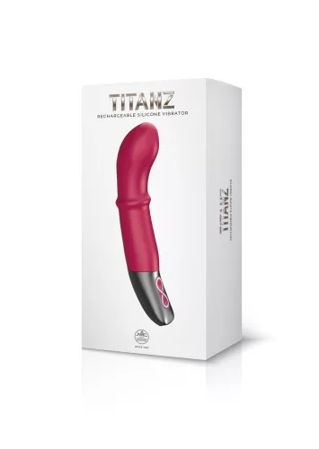 Titanz akkus G-pont vibrátor - rózsaszín
