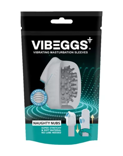 Vibeggs Naughty Nubs vibrációs maszturbációs tojás
